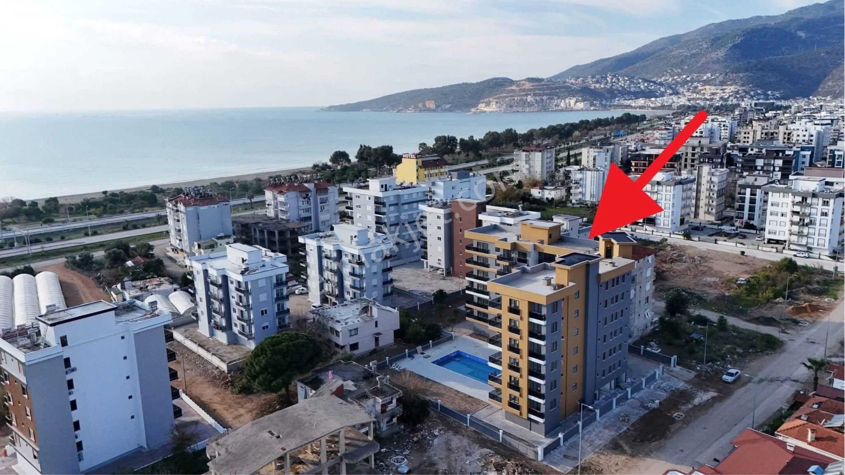 Denize Yakın Havuzlu Site İçinde Ultra Lüks 1+1 Sıfır Daire