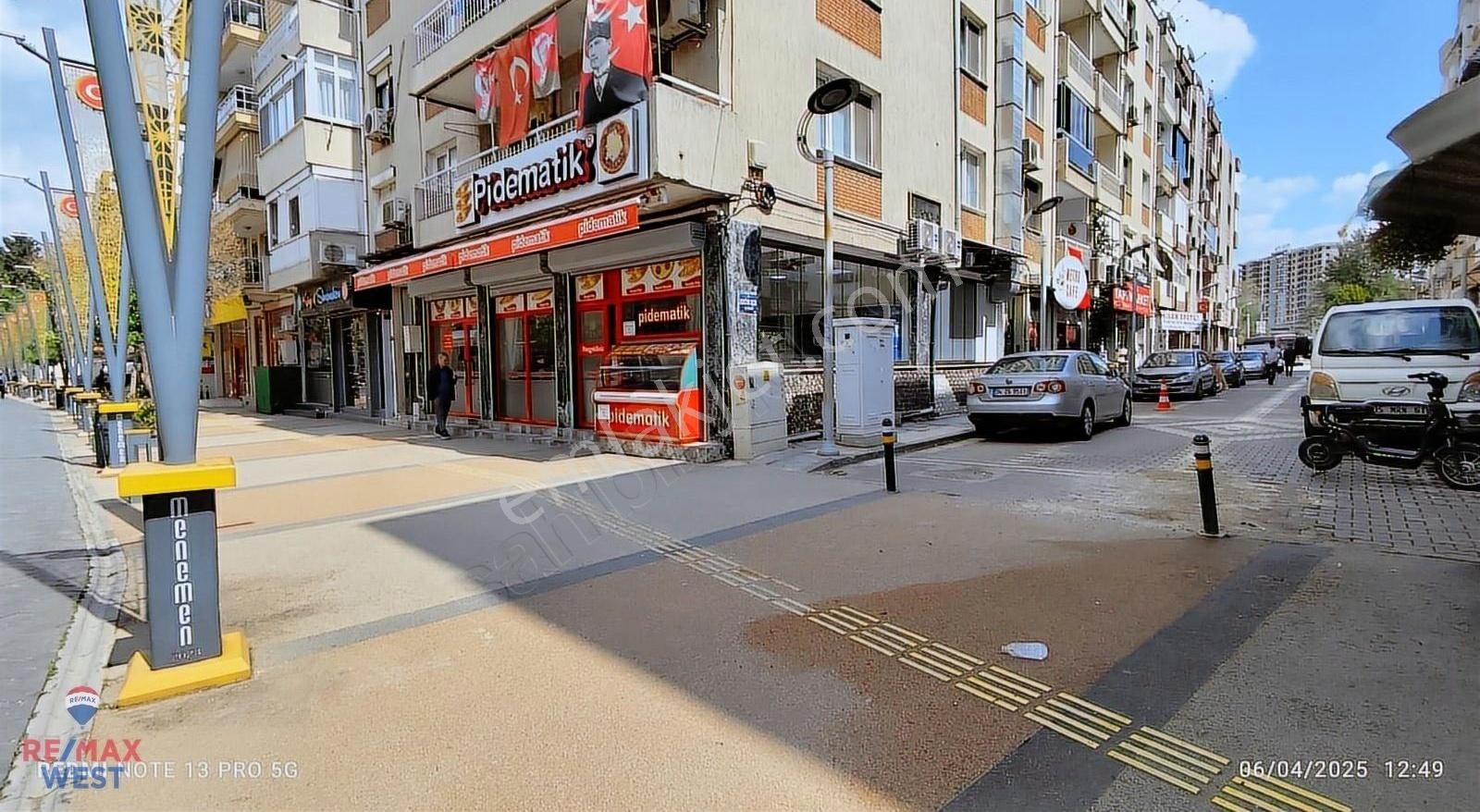 Menemen Sevgı Yolu'nda Bahçelı Satılık Dükkan !