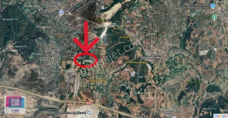 Teknosab Lojistik Alanında Tek Tapu Hızlıtren Dibi Satılık Arazi