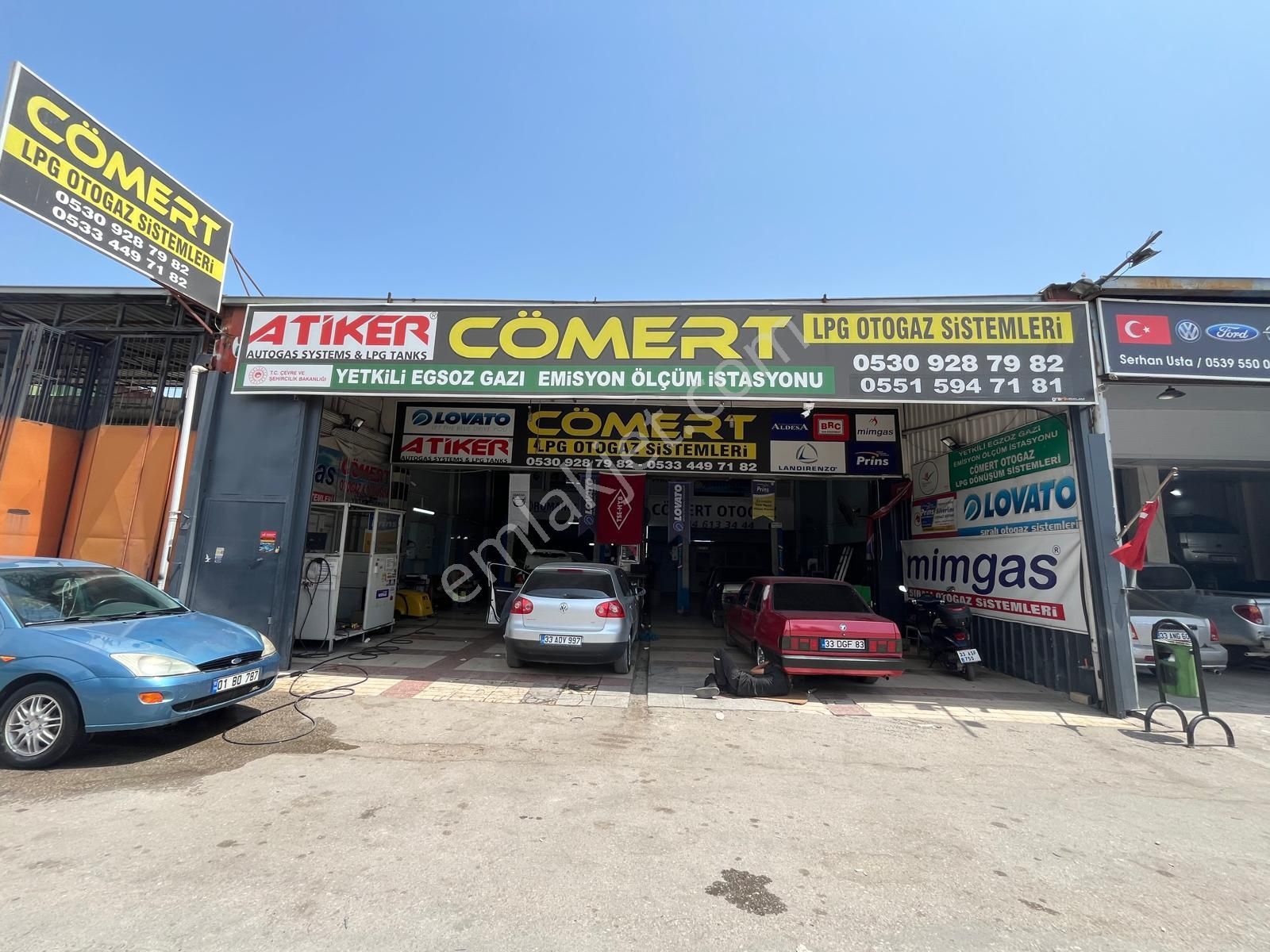 Tarsus Tekke Mah. Küçük Sanayi Sitesin'de 270m2'de Satılık Dubleks İş Yeri