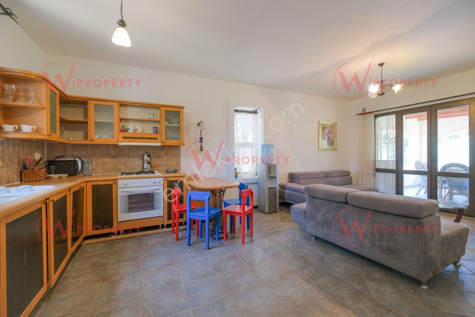 W Property Mesa Akdeniz Evlerinde Eşyalı 2+1 Köşe Villa - Görsel 7