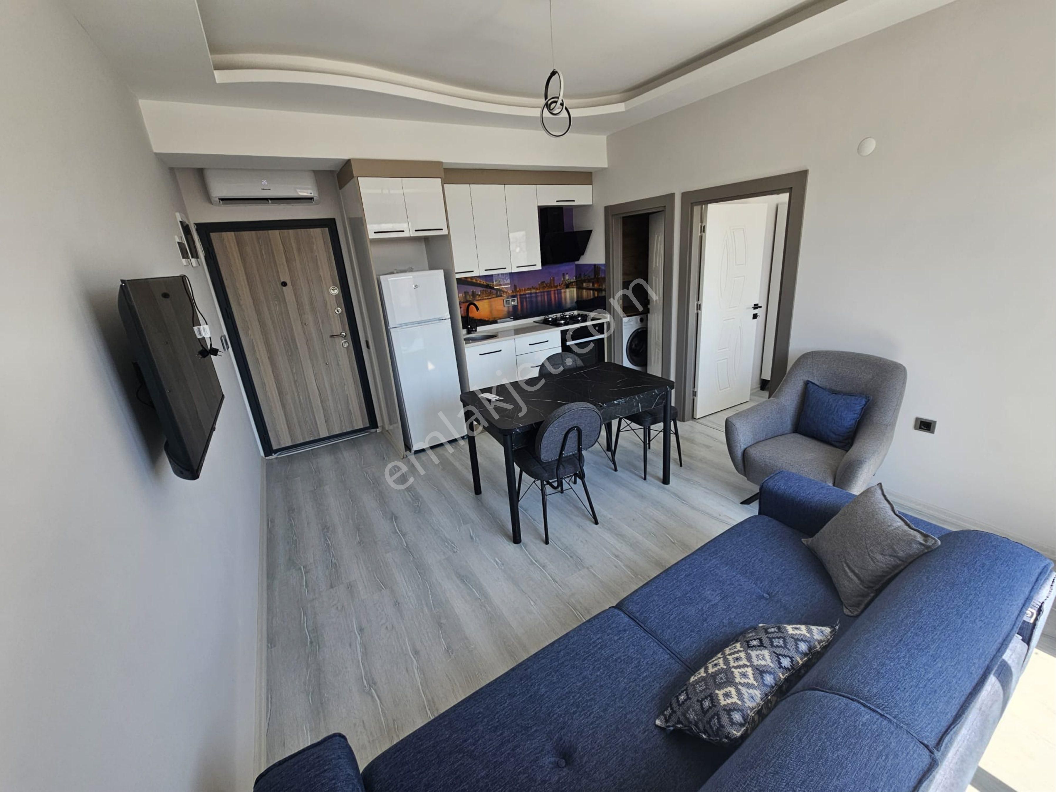 A K Mutludan Yeni Daire Yeni Eşyalı 1+1 Asansörlü Lüx Daireler