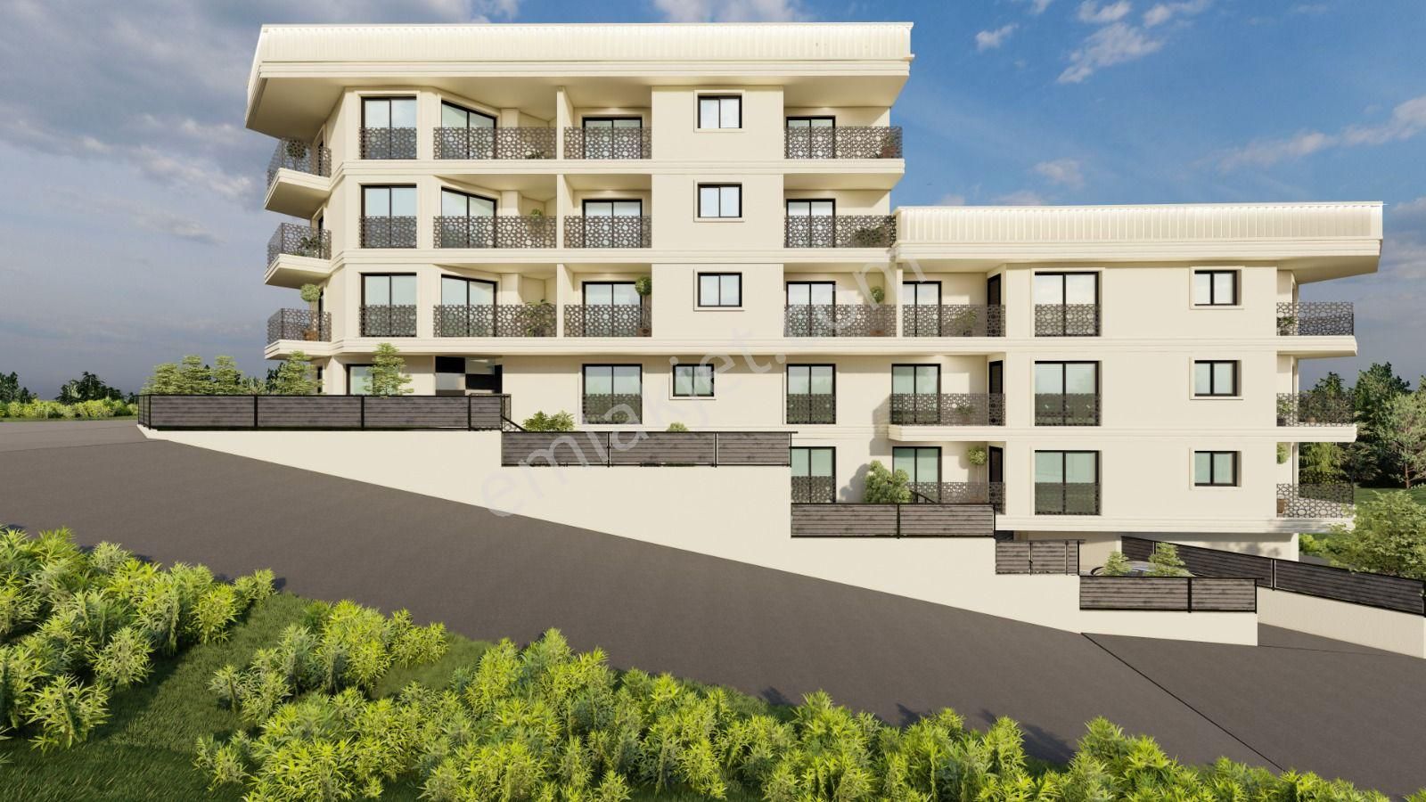 Kuşadası Davutlar Merkezde Çift Bloklu Sitede 2+1 Satılık Rezidans Daire