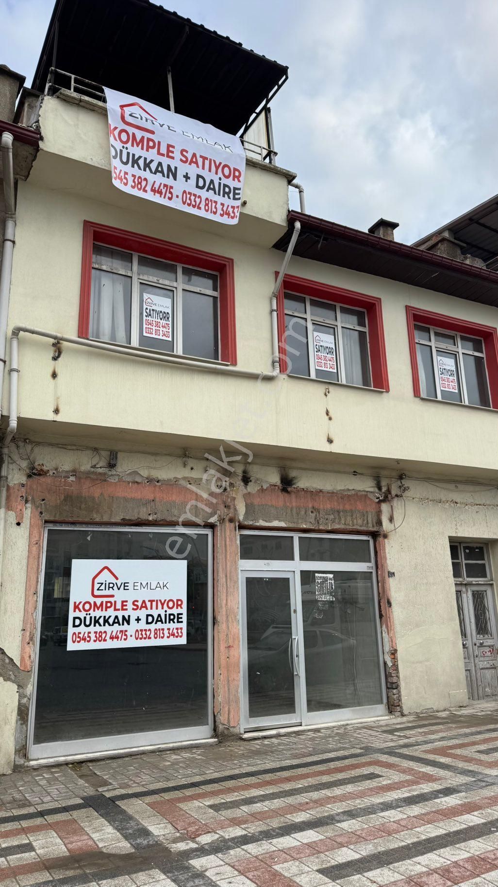 Zirve Emlak Satıyorr Komple Dükkan Ve Daire Cadde Üzeri Kaçmaz