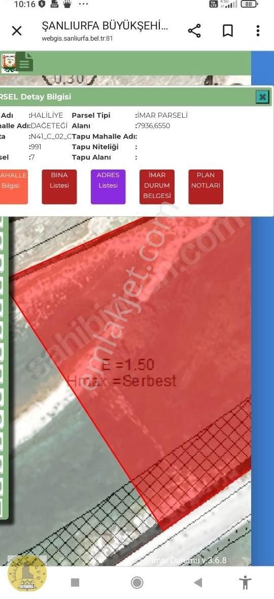 Realite Tapudan 22 Metre Asfalta Sıfır Ticari+konut Hmax Serbest