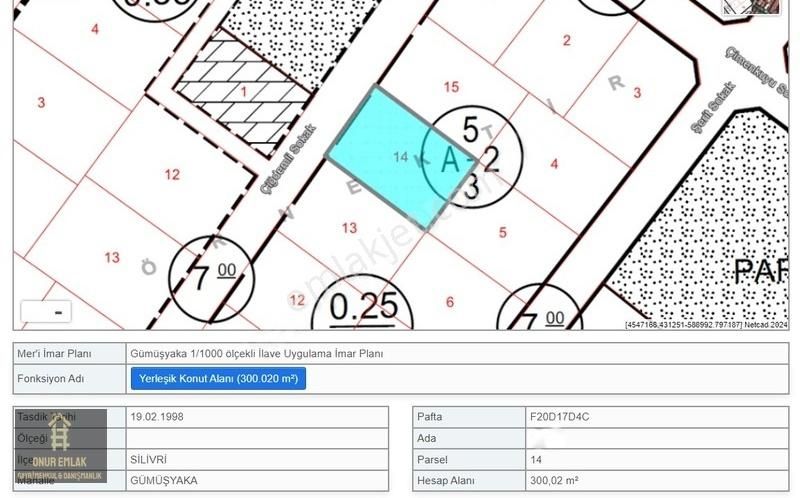 Gümüşyaka'da Merkeze Yakın İmarı Açık Net Satılık Arsa