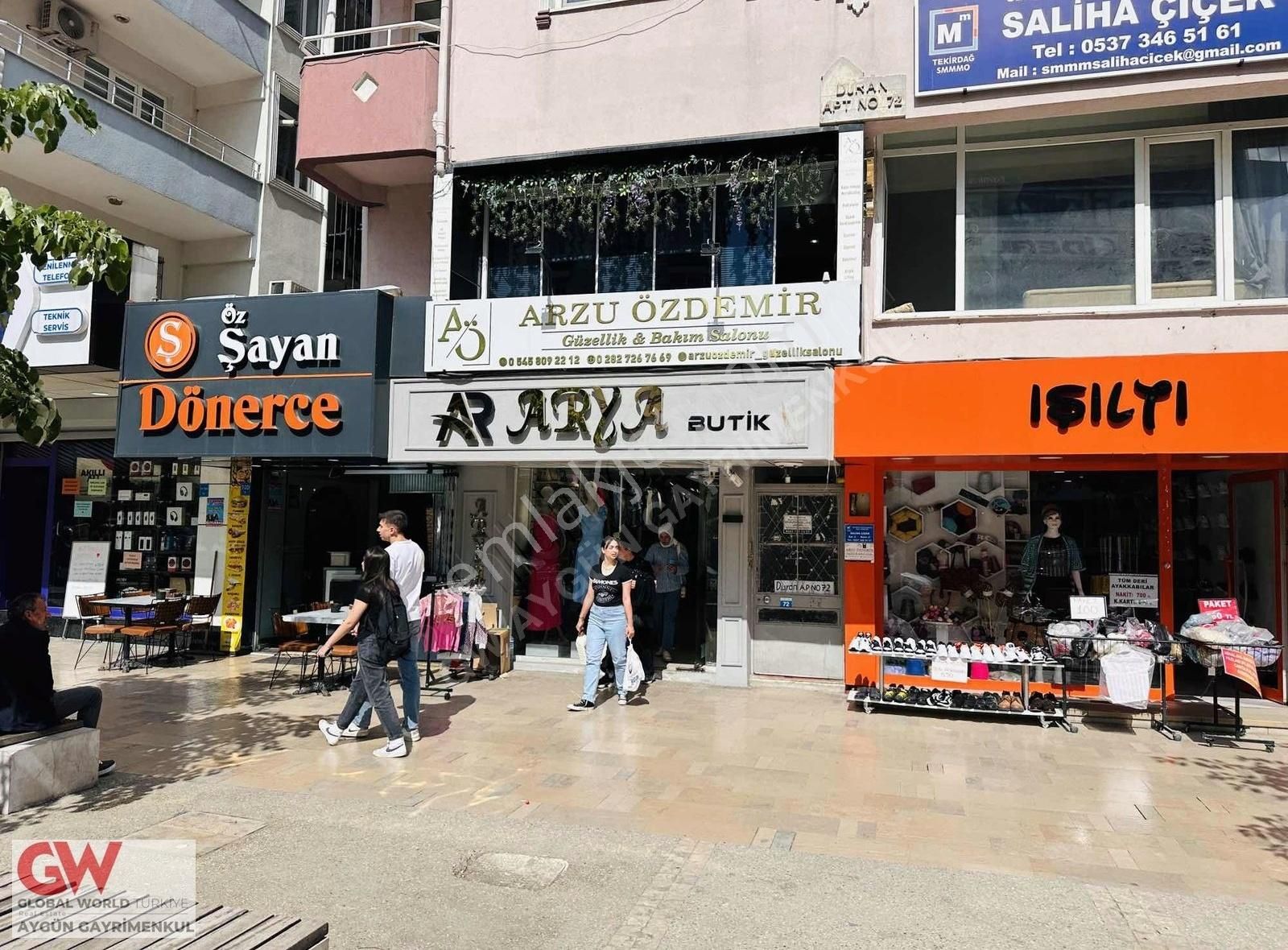 Gw Aygün'den Ana Cadde Üzerin'de Devren Kiralık Güzellik Merkezi