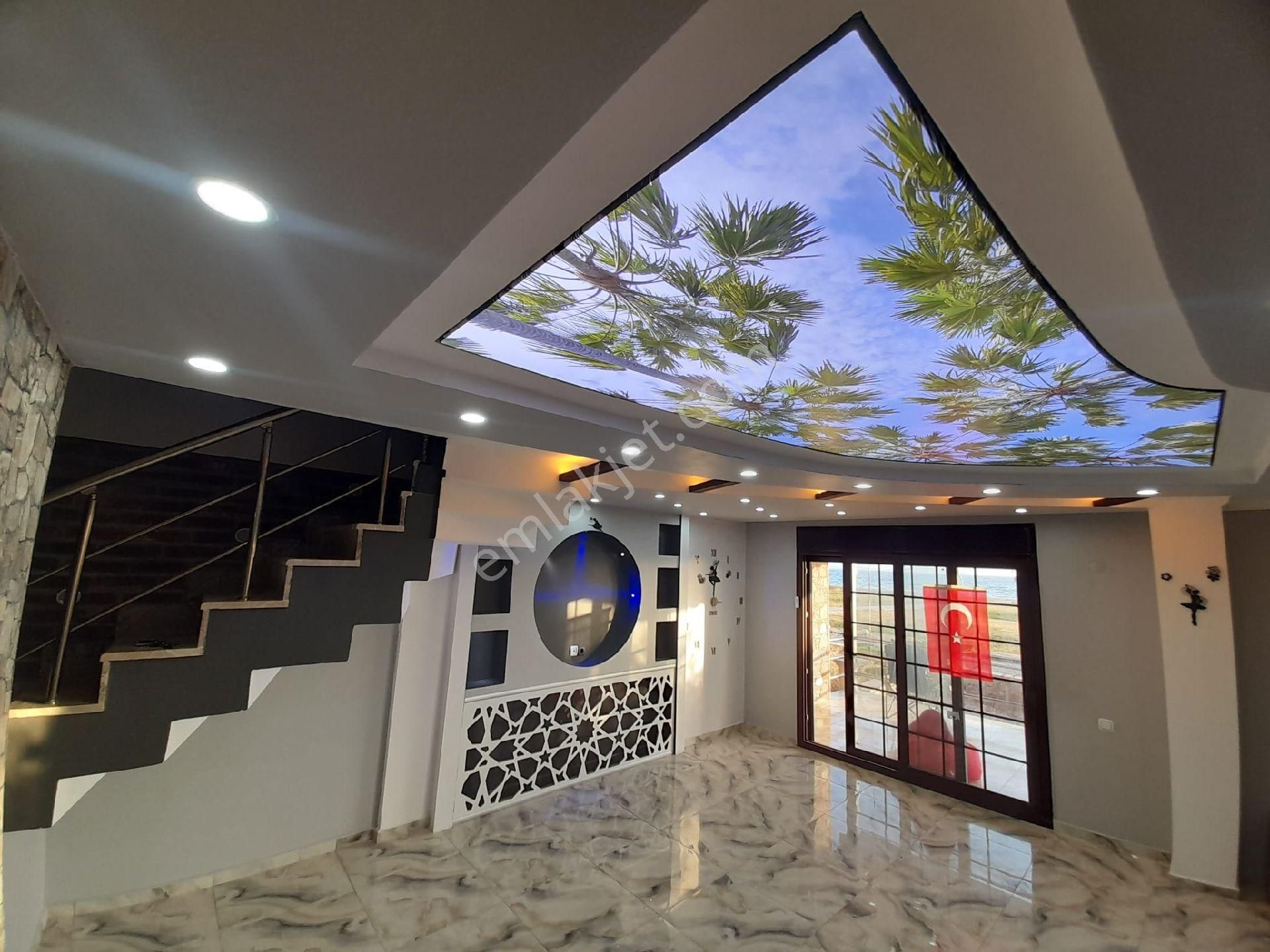 Denize Sıfır 5+1 Tripleks Villa Kabakum Bankacılar Sitesinde Dikili Güven Emlaktan - Görsel 19