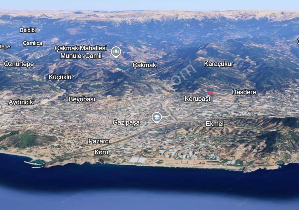 Muhteşem Konumda 1,5 Dönüm Yol Su Elektrik Olan Tarla - Görsel 11