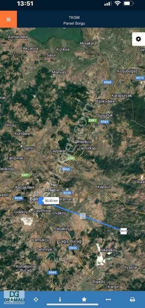 Asfalta Cephe Villa İmarlı Arsa
