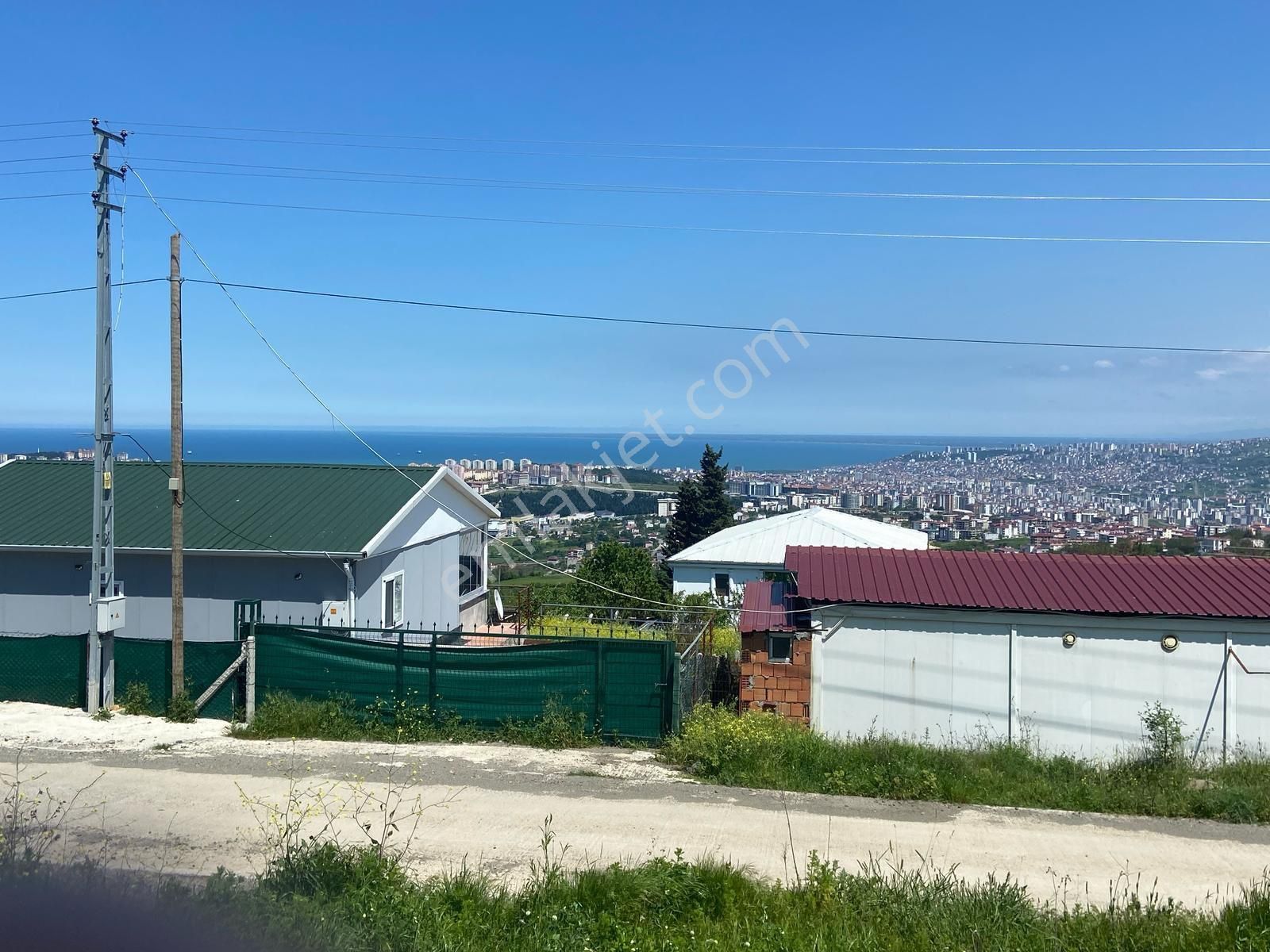 6 Kat İmarlı Deniz Manzaralı Yol Kenarı Arsa