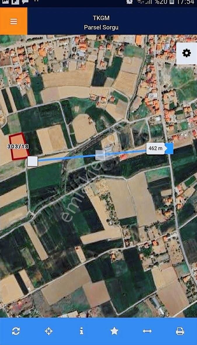 Temenos'tan Bozkuş'ta Arsaların Yanı Satılık Tarla