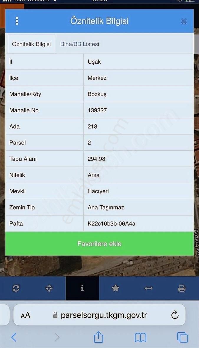 Temenos'tan Bozkuş'ta Satılık Arsa