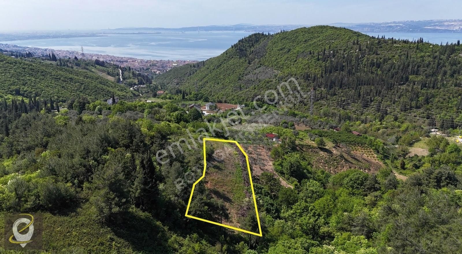 Rota'dan Karamürsel Tepeköyde Deniz Manzaralı %5 İmarlı Arazi!