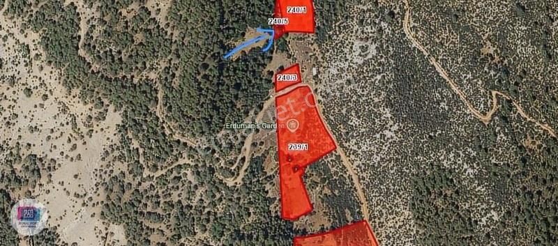 Isparta Sütçüler Yeşilyurt Köyü Doğa Manzaralı Satılık Tarla