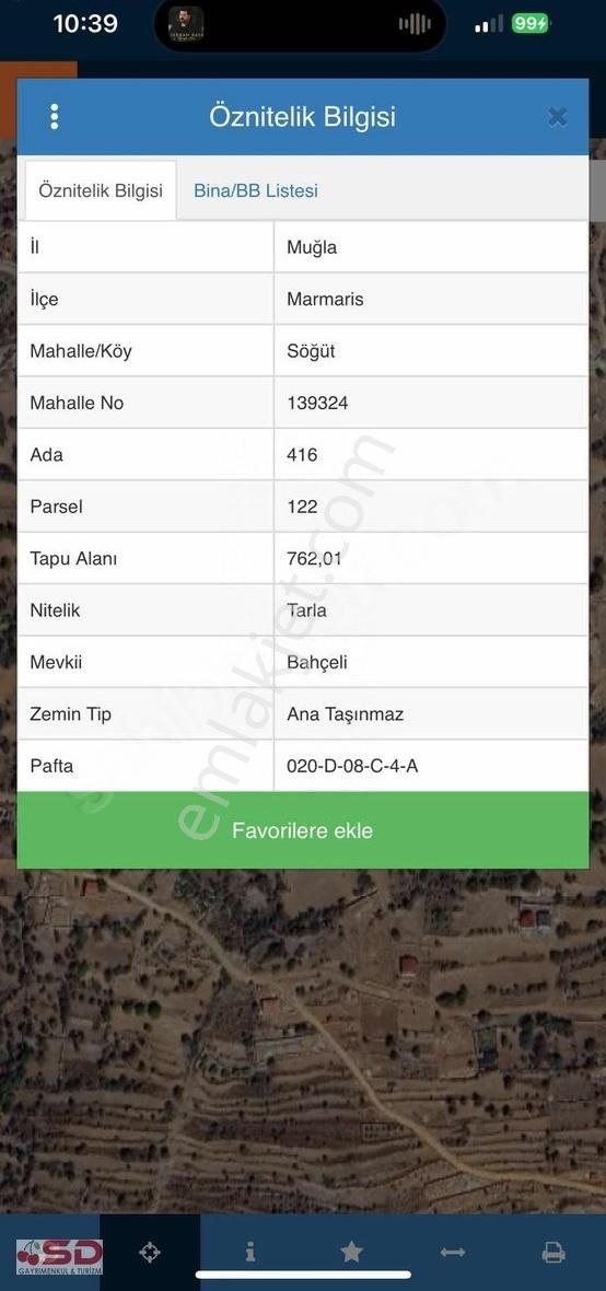 Söğütte Anayola Sıfır 762 M2 Pazarlık Payımız Var.