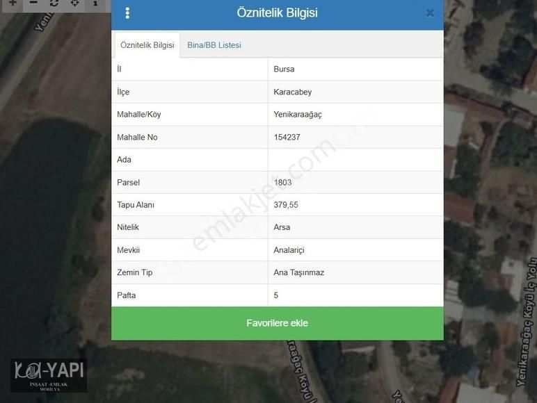 Yenikaraağaç Köy İçinde 2.5 Kat İmarlı Arsa - Görsel 3