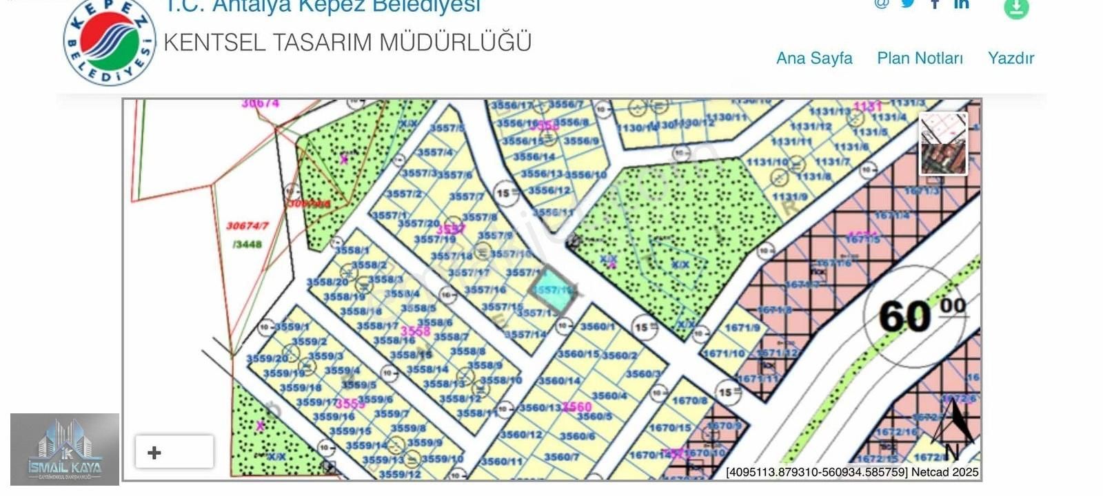 Varsak Aktoprak 434 M2 Köşe Ve Parka Cephe