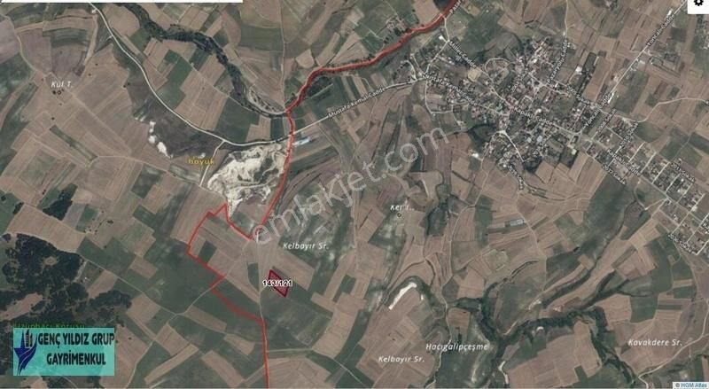 Kapaklı Bahçeağıl'da 1012 M2 Tarla