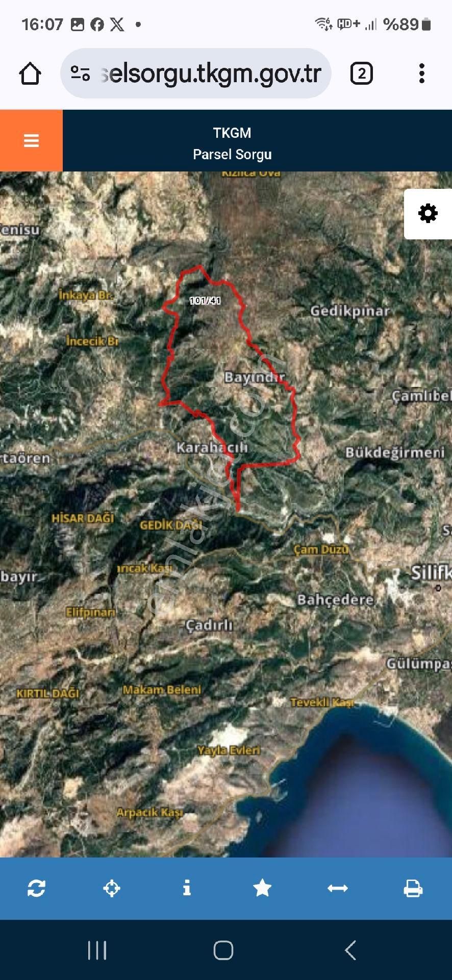 Bayındır Da Satılık Tarla