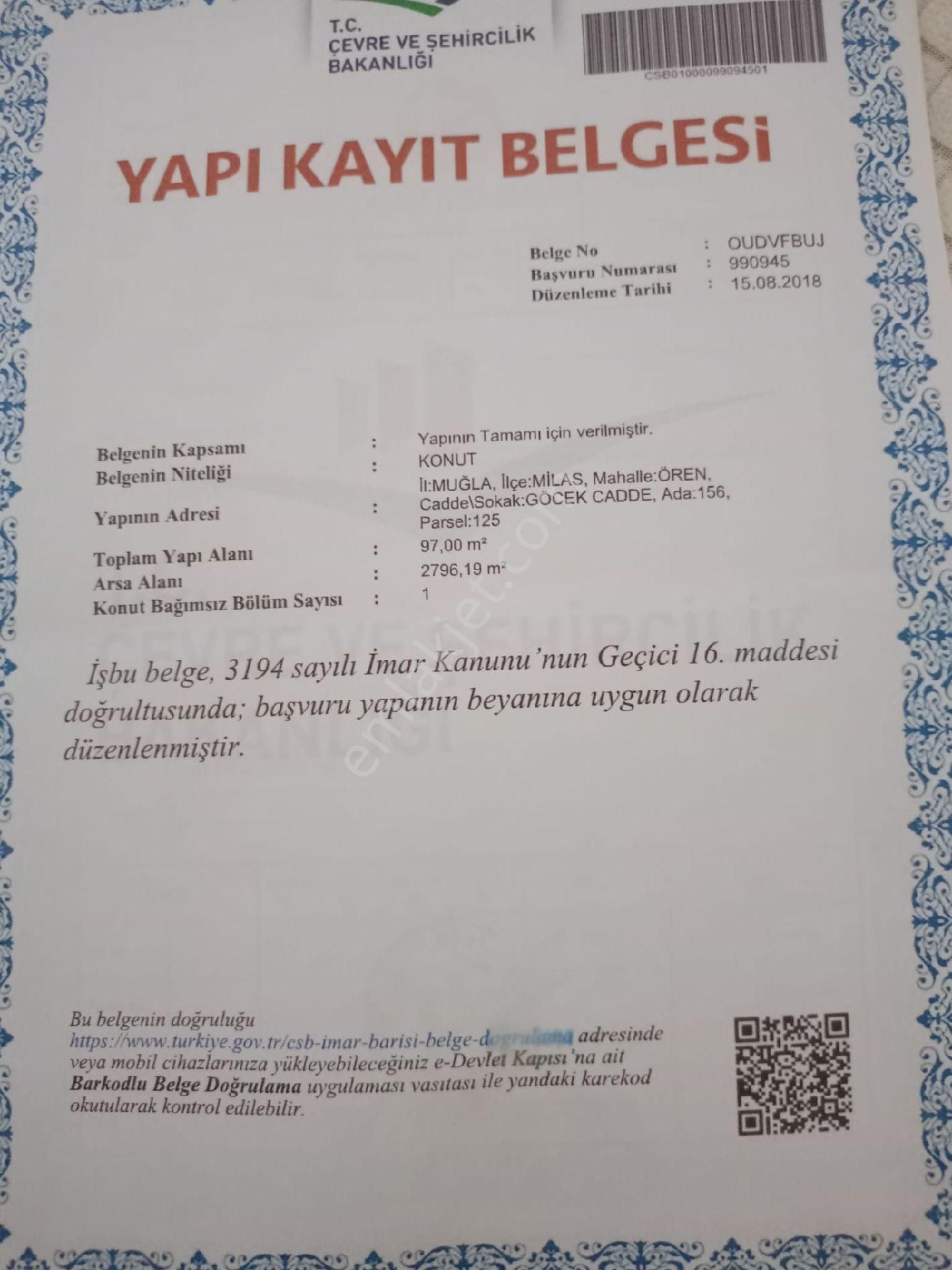 Muğla Milas Ören De Satılık Çiftlik Evi Ve Arazisi 5800 M2 - Görsel 15