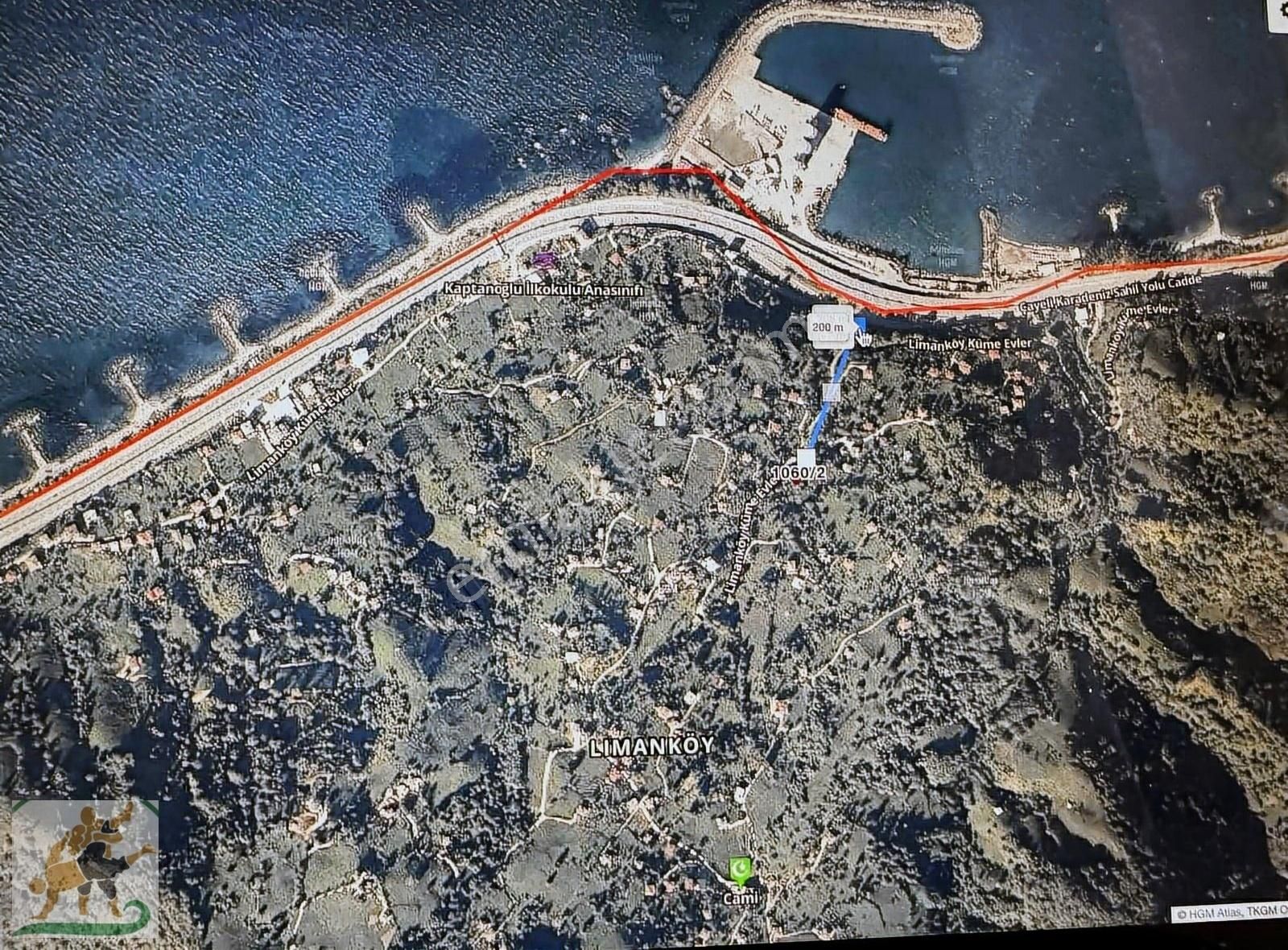 Rize Çayeli Limanköy'de 275 M2 Deniz Manzaralı Müstakil Tapulu