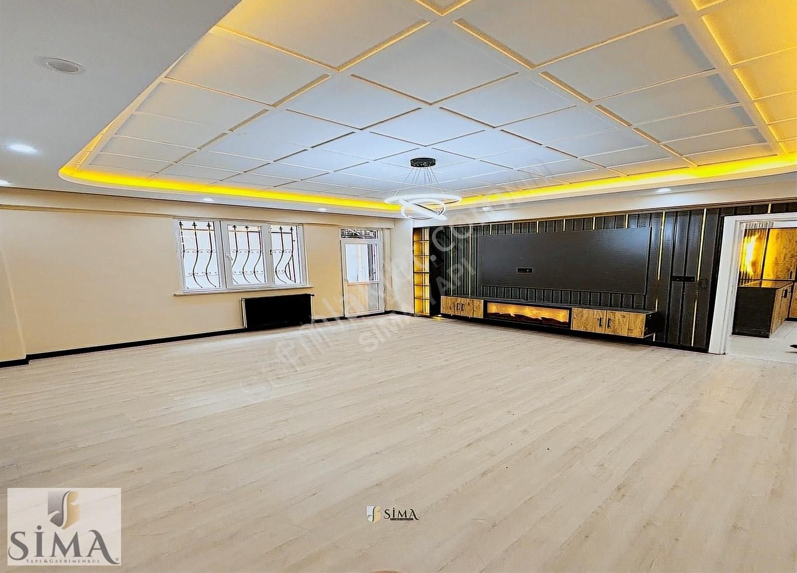 Sima Yapı'dan Yeni Binada Şık Tasarımlı Balkonlu 2+1 Şahane Daire