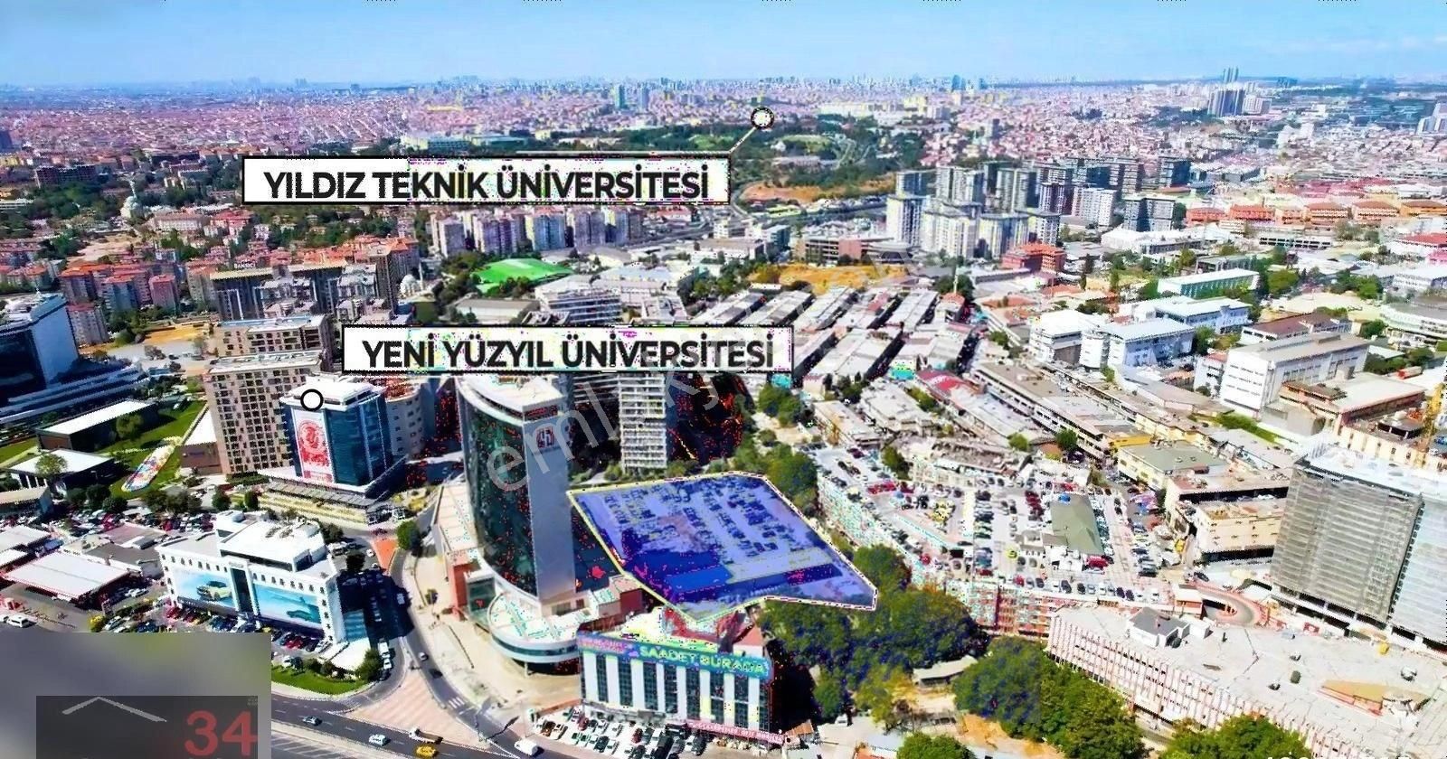 Cevizlibağ Topkapı E-5 Üzeri Konut + Ticari İmarlı 6342 M² Arsa - Görsel 6