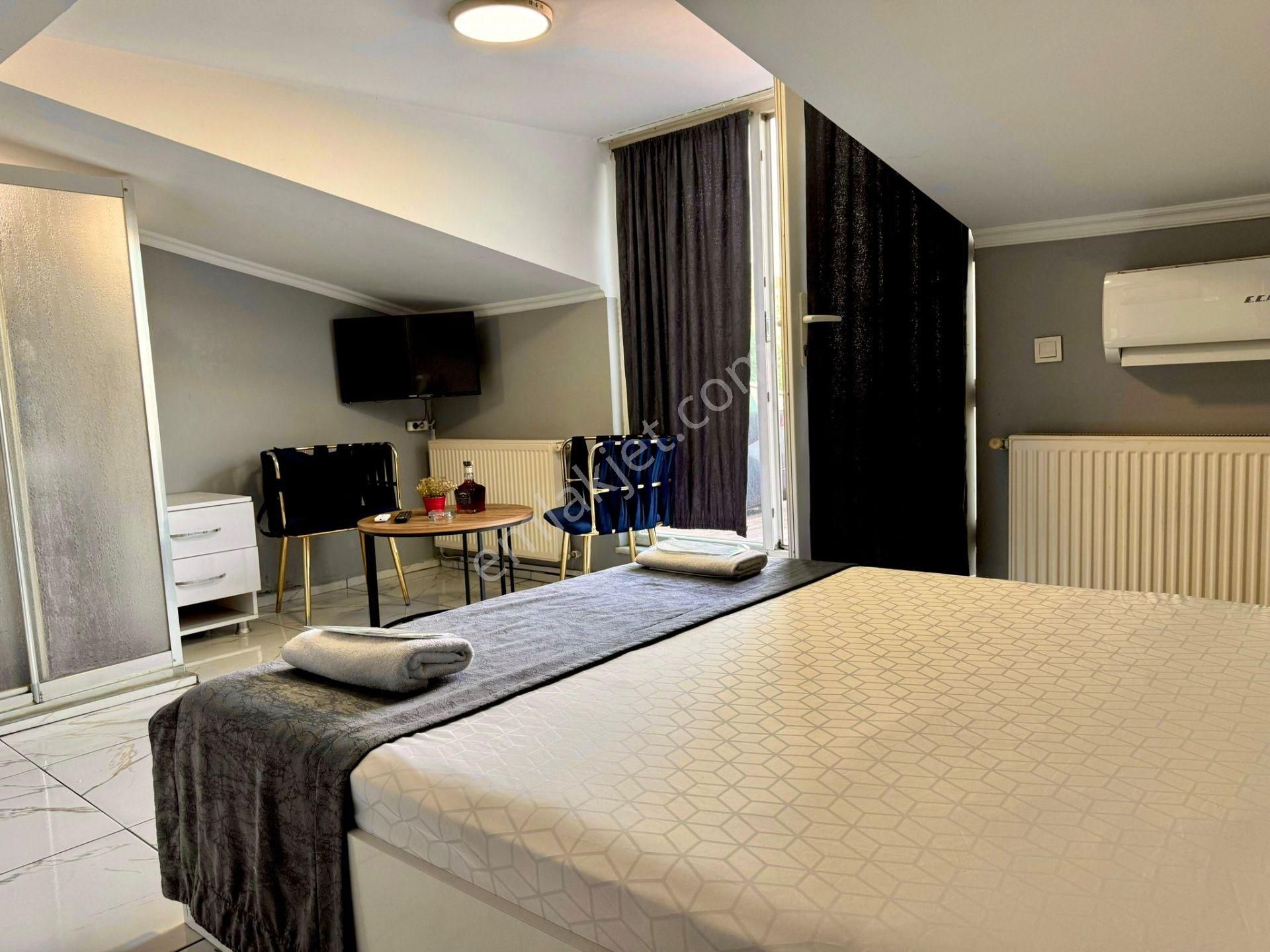 Fatih Aksaray Yenikapı'da Lüks Teraslı Deniz Manzaralı Günlük Kiralık Suit Daireler 7/24