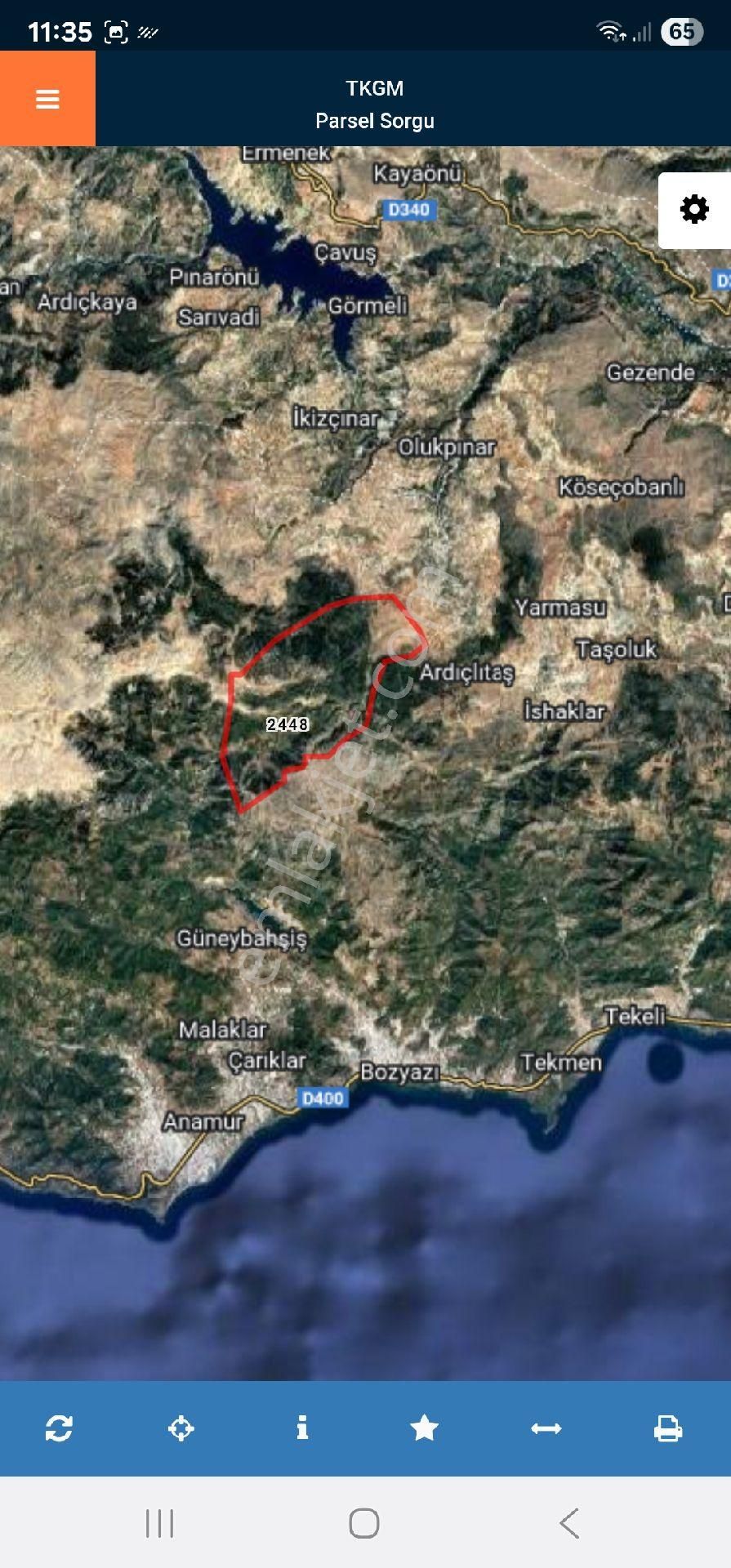 Mersin Anamur Cukur Abonuz Yaylasında Satılık Köye Yakın Tarla Kaçmaz - Görsel 3