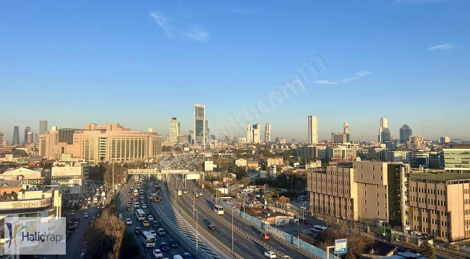 Via E-5 Residence Yüksek Kat Şehir Manzaralı 2+1 Daire