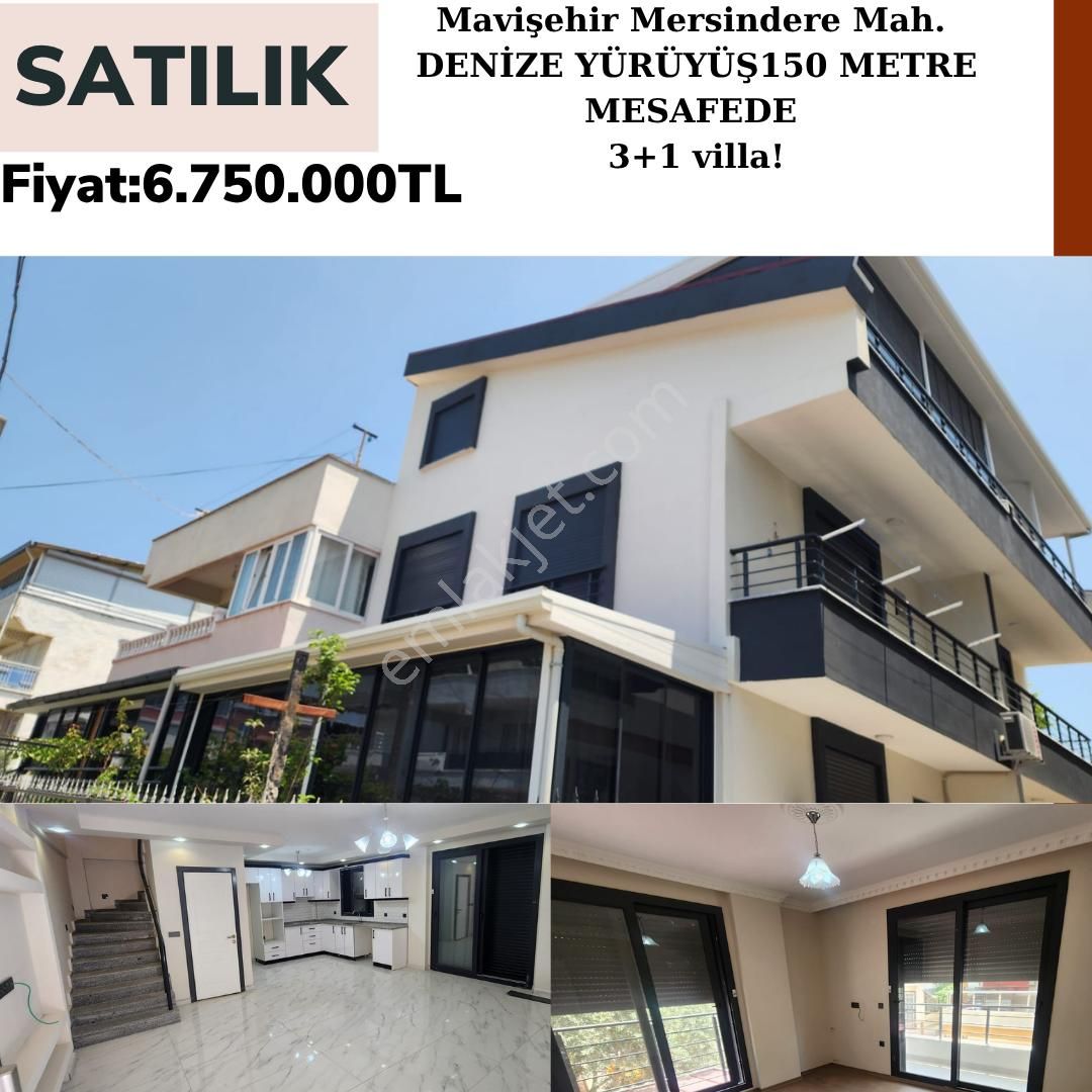Mavişehir Mersindere Mahallesinde 3+1 Villamız 6.750.000 Tl Satılıktır.