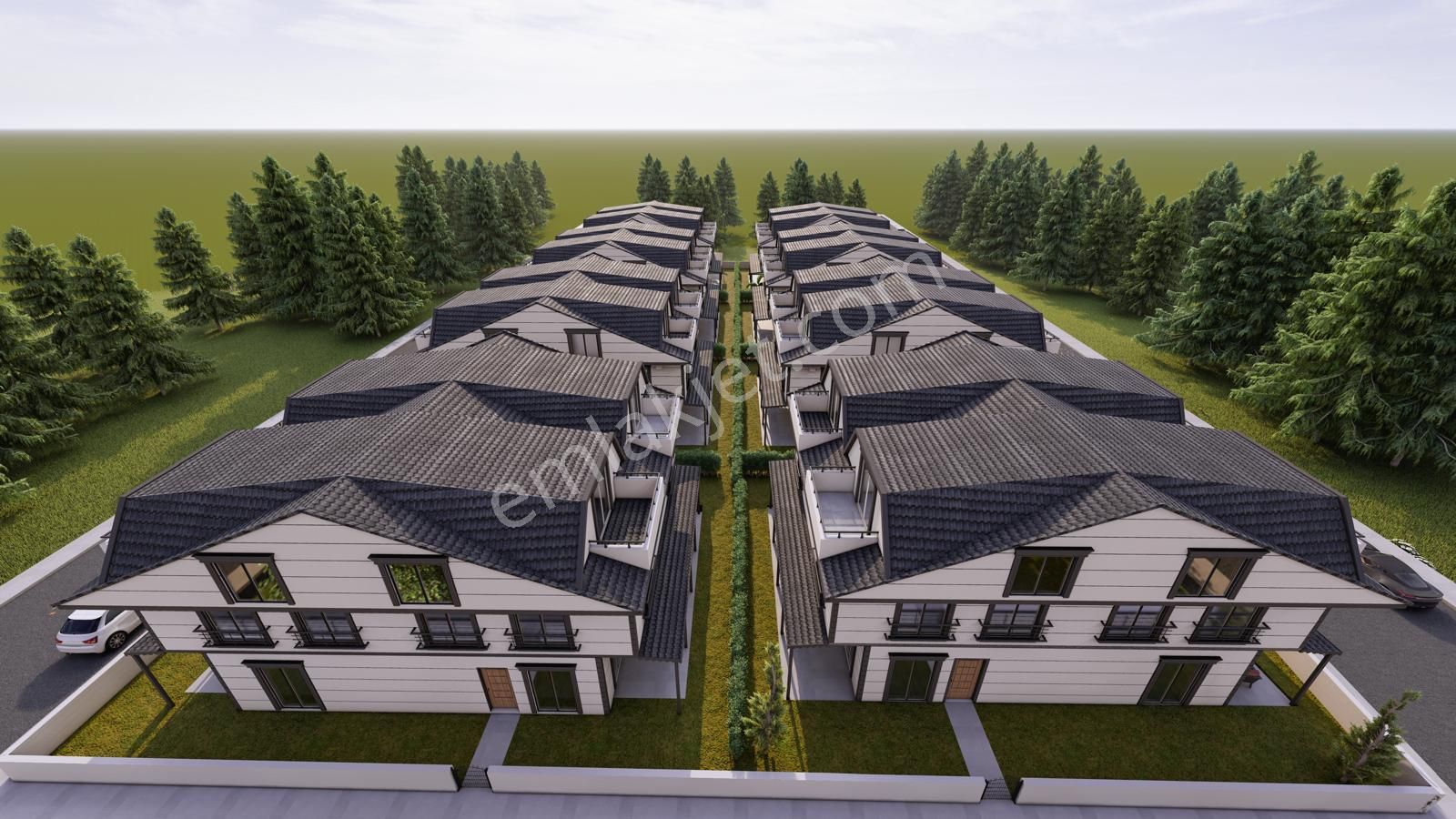 Karasu Yalı Mahallesinde Elden Taksitli 4+1 150 M2 Müstakil Bahçeli Villa - Görsel 11