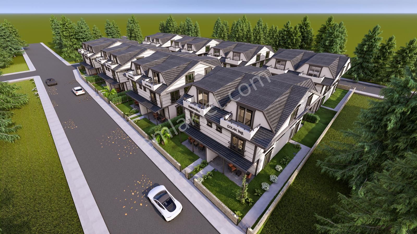 Karasu Yalı Mahallesinde Elden Taksitli 4+1 150 M2 Müstakil Bahçeli Villa - Görsel 9