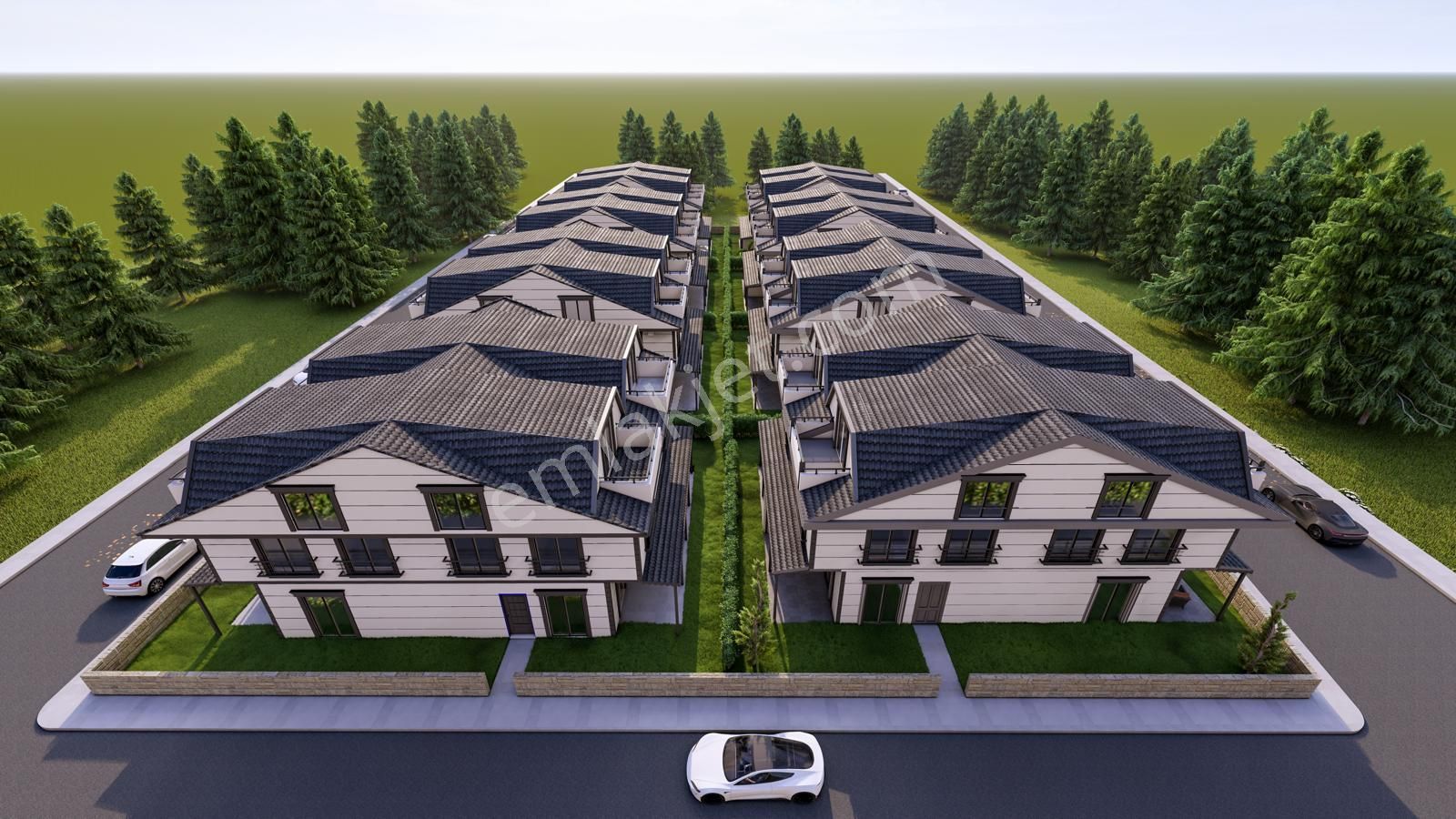 Karasu Yalı Mahallesinde Elden Taksitli 4+1 150 M2 Müstakil Bahçeli Villa - Görsel 12