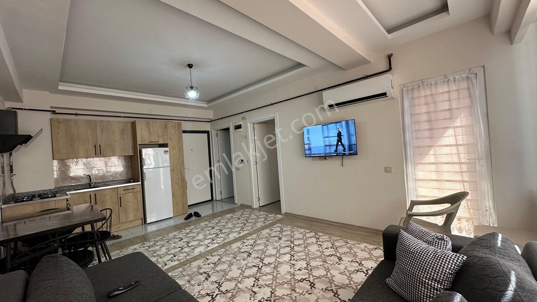 Deniz Gayrimenkul’den İmam Bakır’da Kat Seçenekli+lüx+ful Eşyalı+güvenlikli Kiralık 1+1 Daire