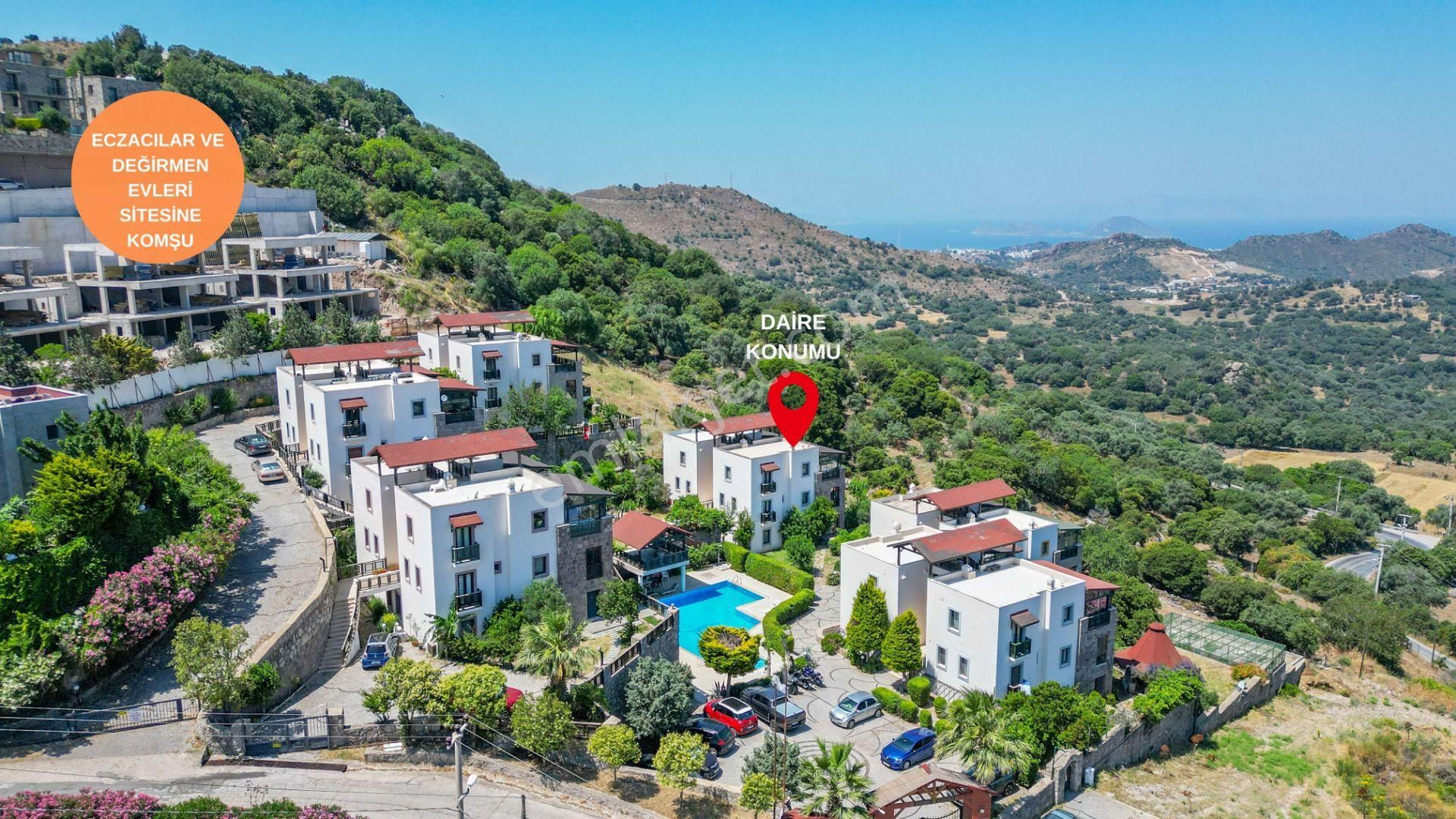 Bodrum İslamhanelerinde Deniz Manzaralı 2+1 Ara Kat Satılık Daire