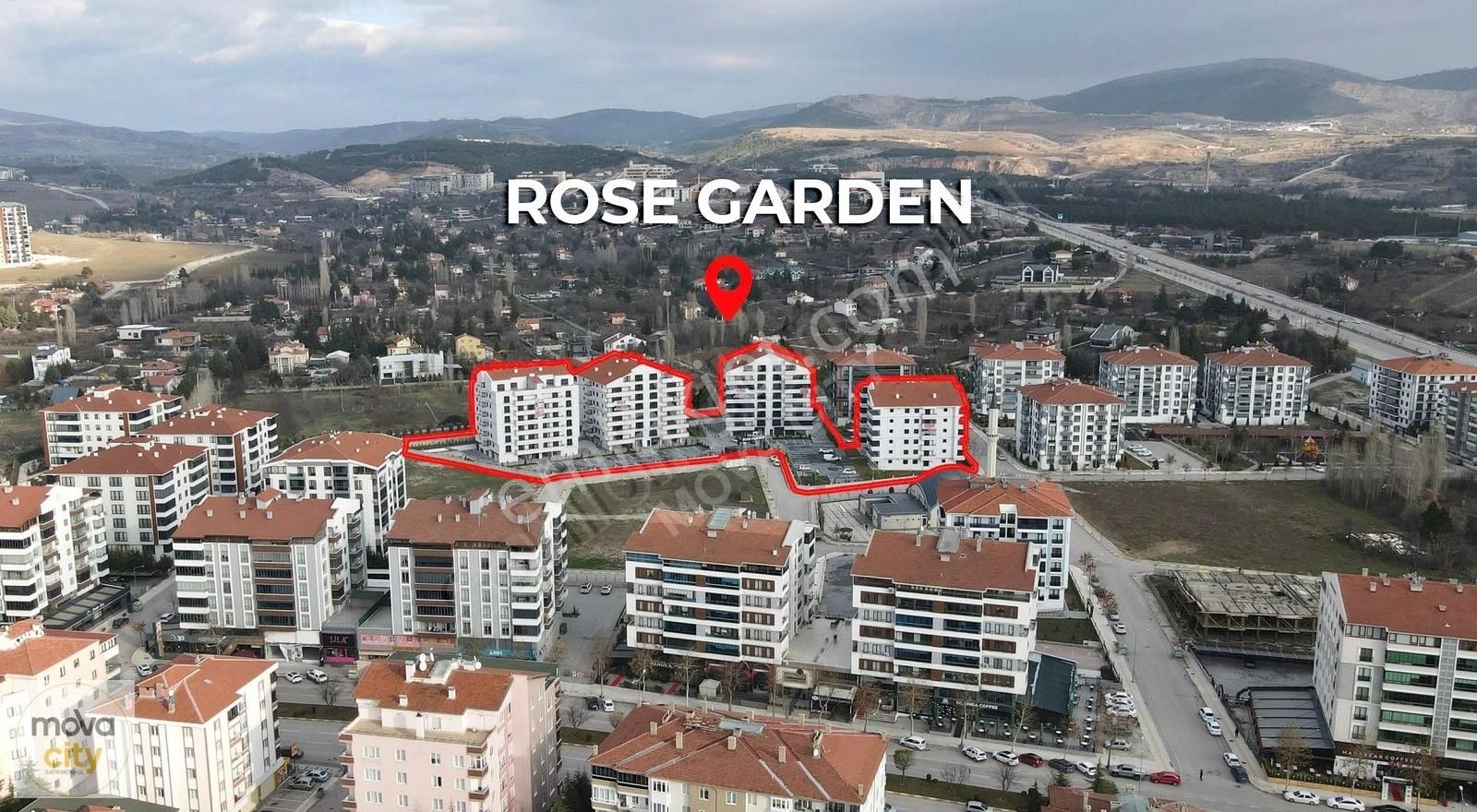 Kafeler Bölgesinde Rose Garden Sitesi'nde Satılk 4+1 Sıfır Daire