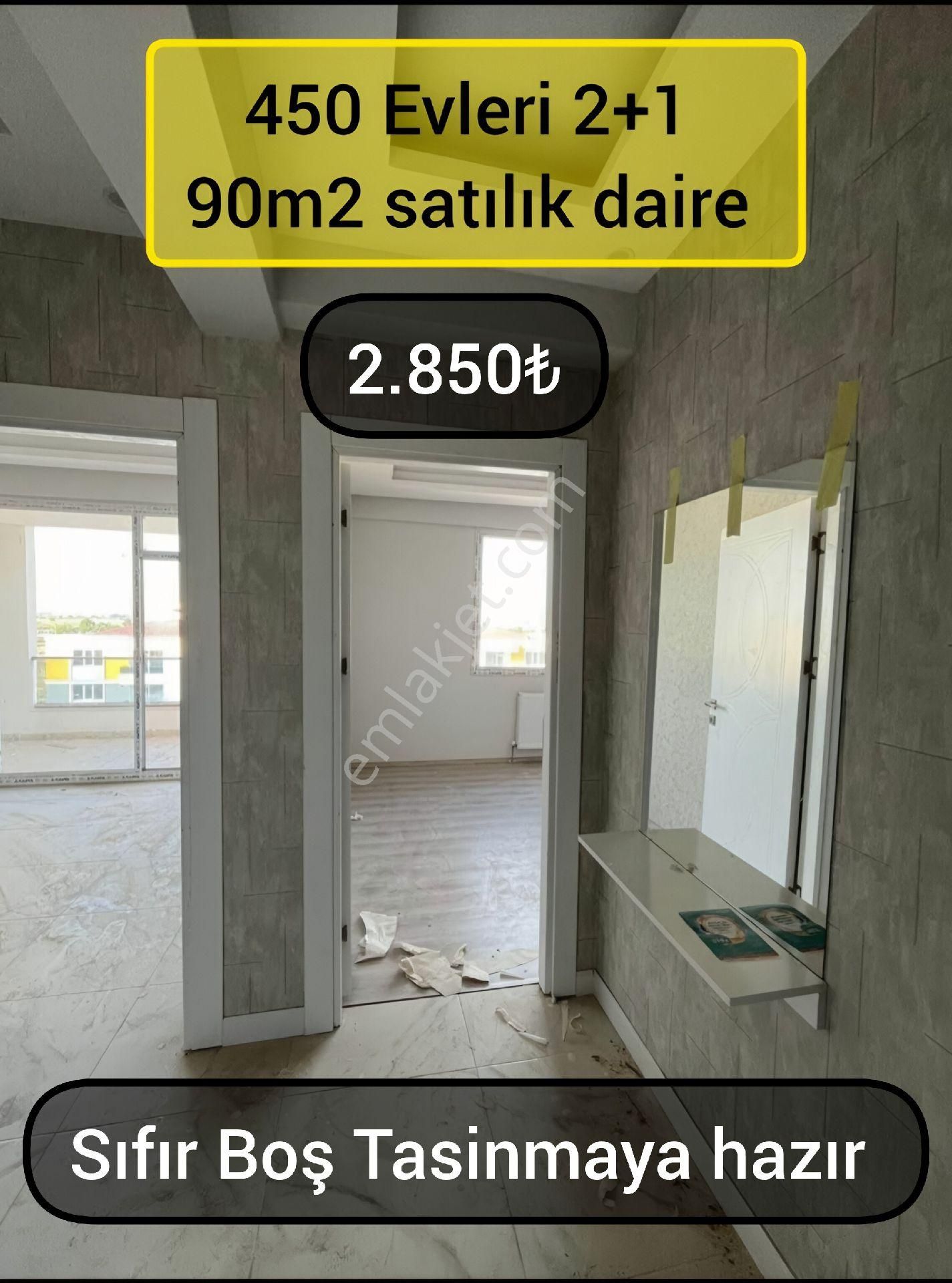 450 Evleri 2+1 90m2