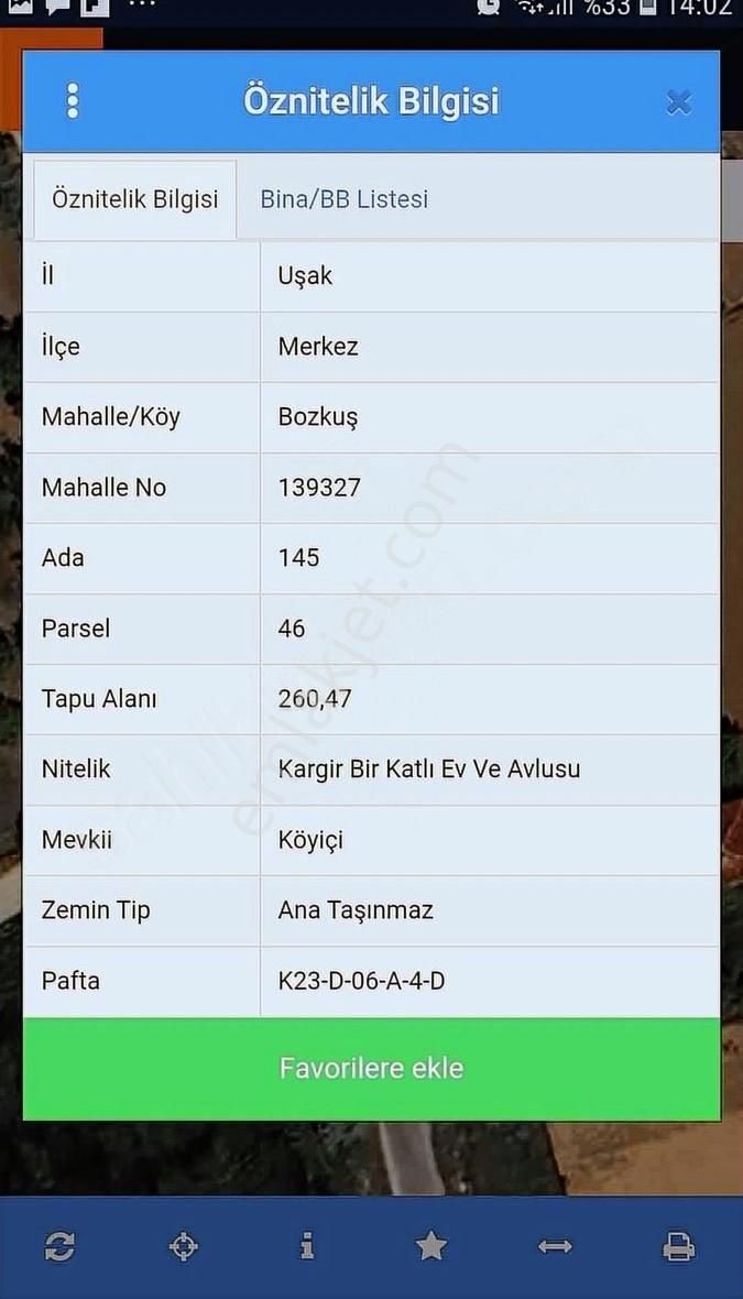 Temenos Tan Bozkuş Anayol Üstü Tek Katlı Satılık Müstakil Ev