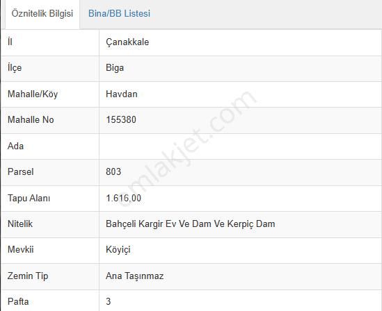 Bigaya Yakın, Köy İçinde 1.616 M² Yatırımlık & Yaşanabilir Arsa - Görsel 8