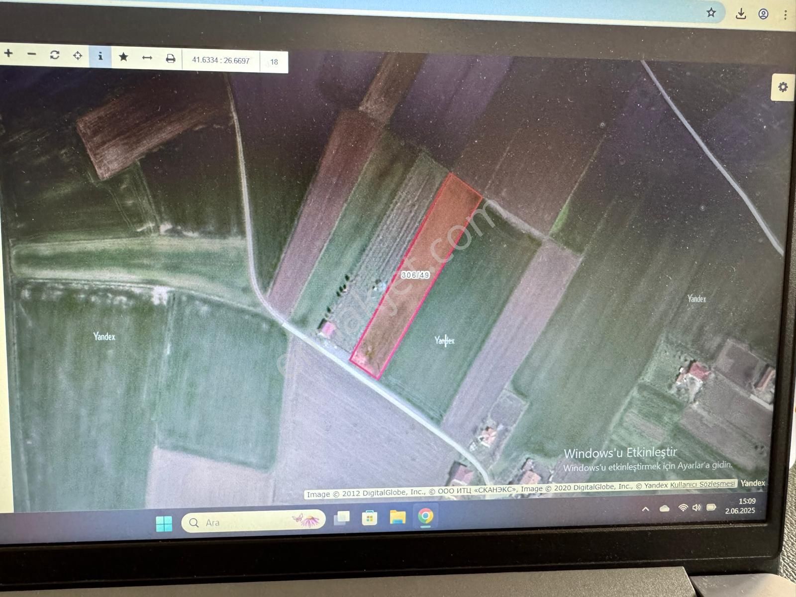 Özsoy Emlak Edirne'den İskenderköy'de Köyün İçinde Satılık 3600 M2 Hisseli Arazi