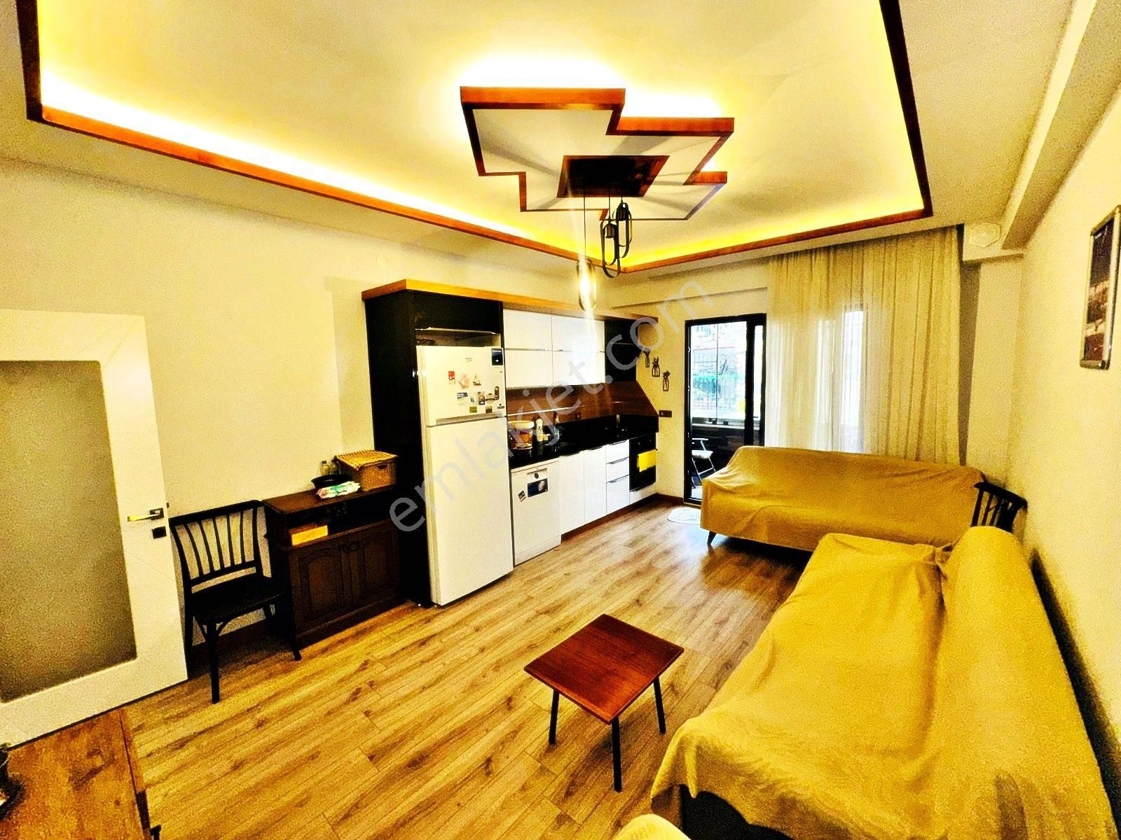 🛑🛑aktif'ten Akçay Mekrez'de Satılık Cam Balkonlu Ön Cephe 2 Yaşında Lüx 1+1 Daire
