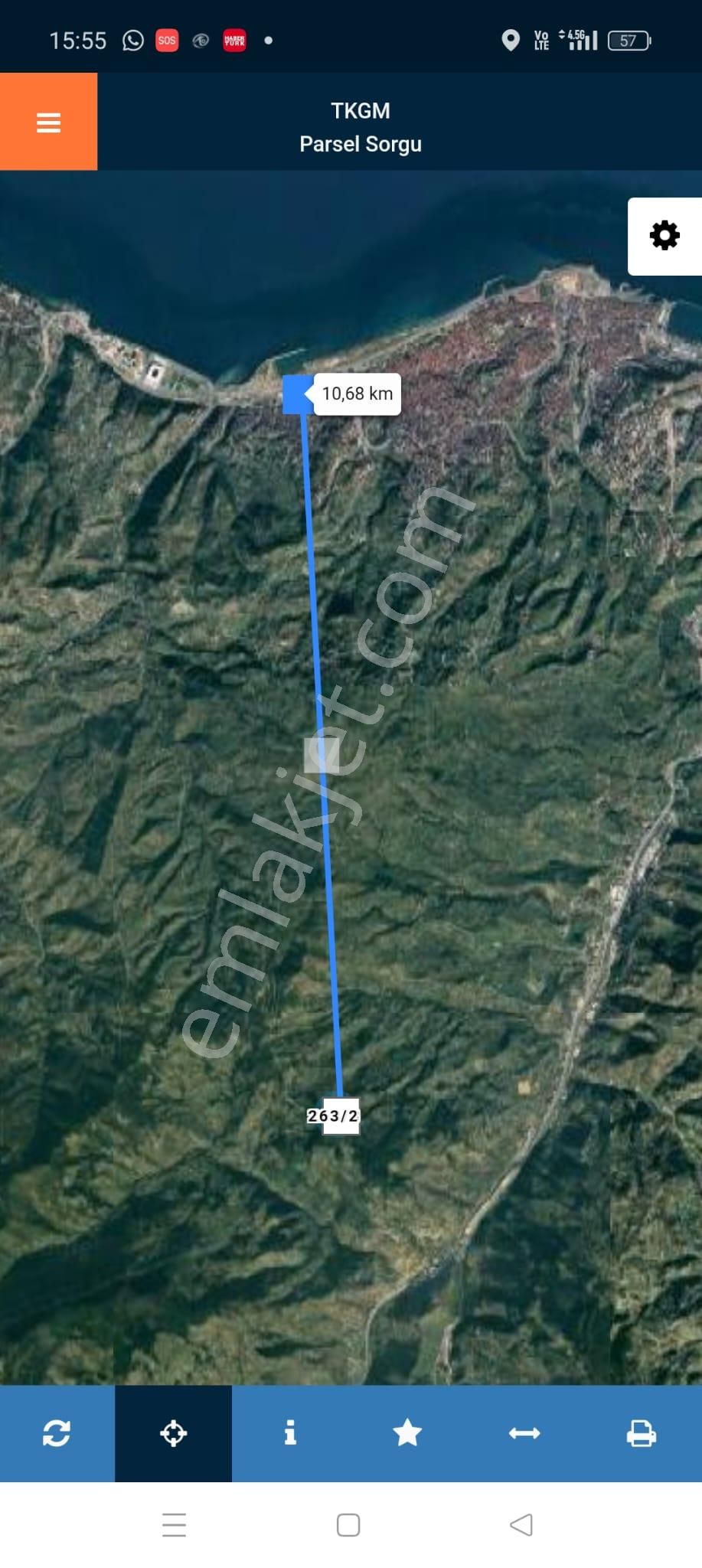 Trabzon Mağmat Kamışlı Satılık 9365 M2 Arsa - Görsel 27