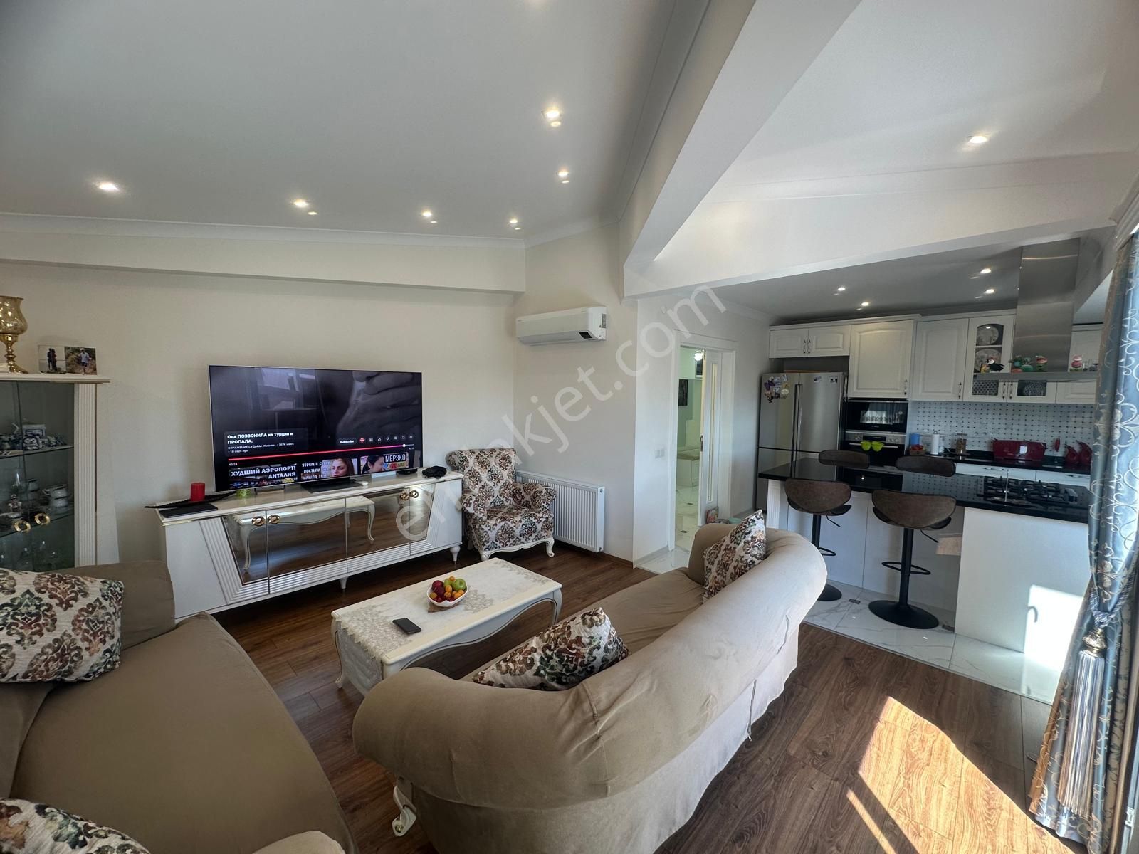 Alanya Saray Mah.full Eşyalı Satılık 4+1 + 1+1 Penthouse - Görsel 2