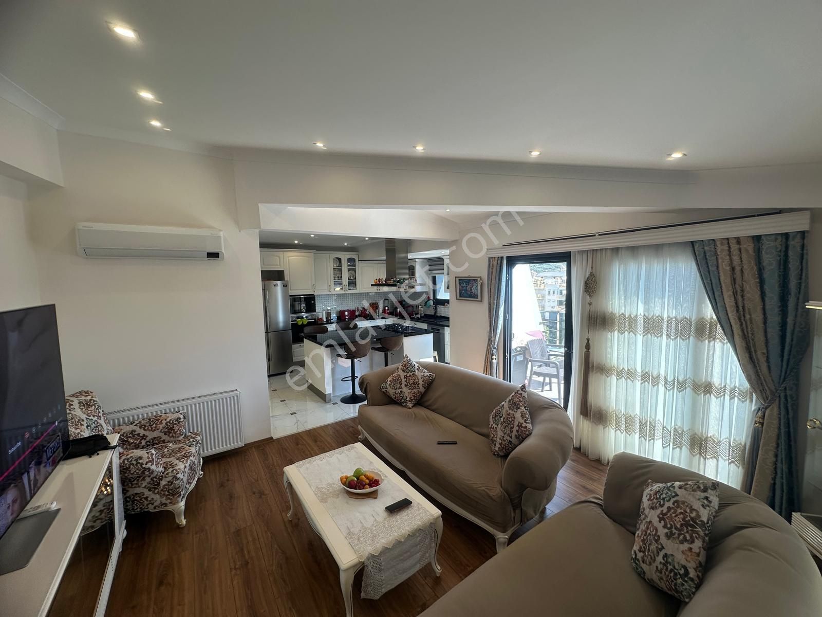 Alanya Saray Mah.full Eşyalı Satılık 4+1 + 1+1 Penthouse - Görsel 6
