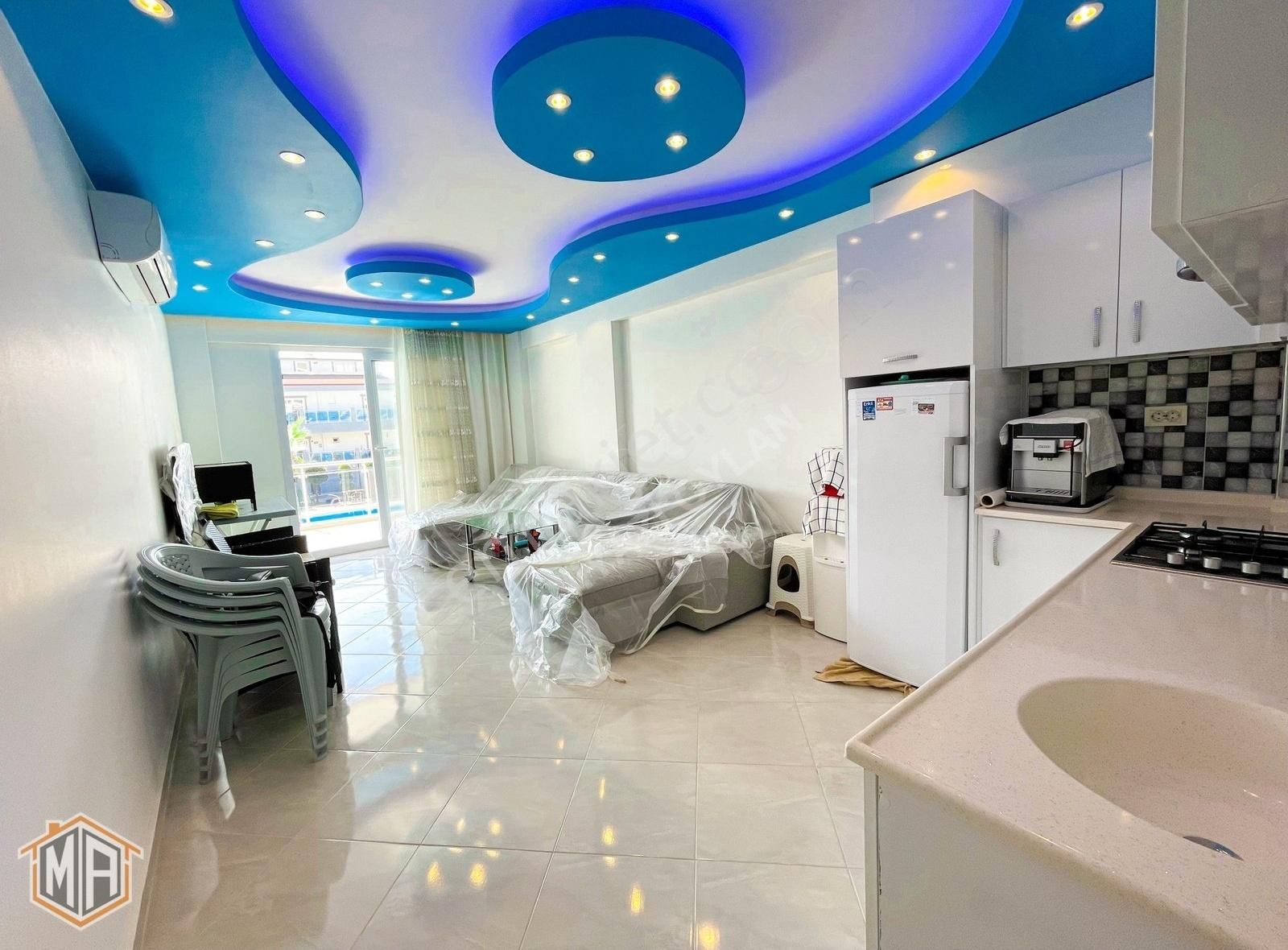 Havuzlu Sitede Deniz Manzaralı 3+1 Eşyalı Satılık Daire - Görsel 29