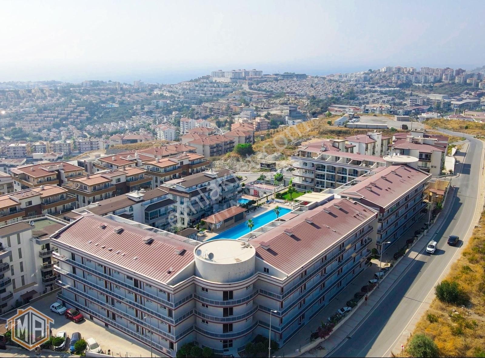 Havuzlu Sitede Deniz Manzaralı 3+1 Eşyalı Satılık Daire - Görsel 16