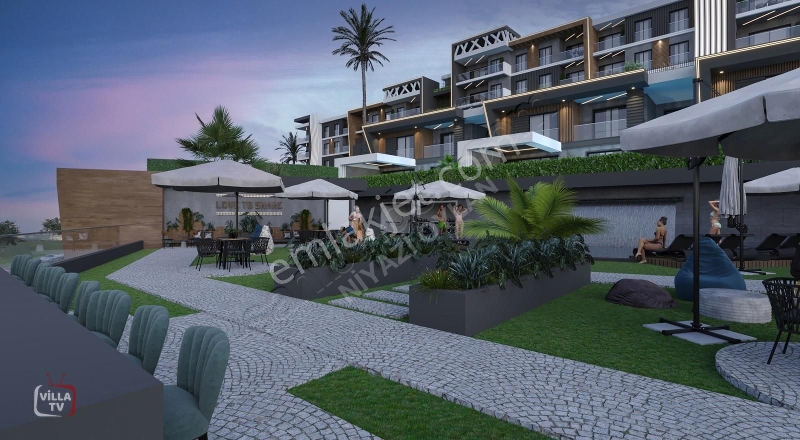 Kuşadası Merkezde Deniz Manzaralı 1+1 Loft Dubleks Satılık Daire - Görsel 13