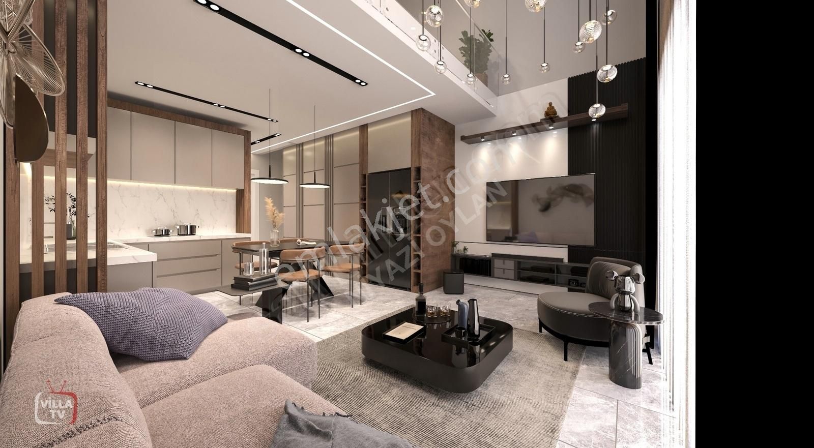 Kuşadası Merkezde Deniz Manzaralı 1+1 Loft Dubleks Satılık Daire - Görsel 11